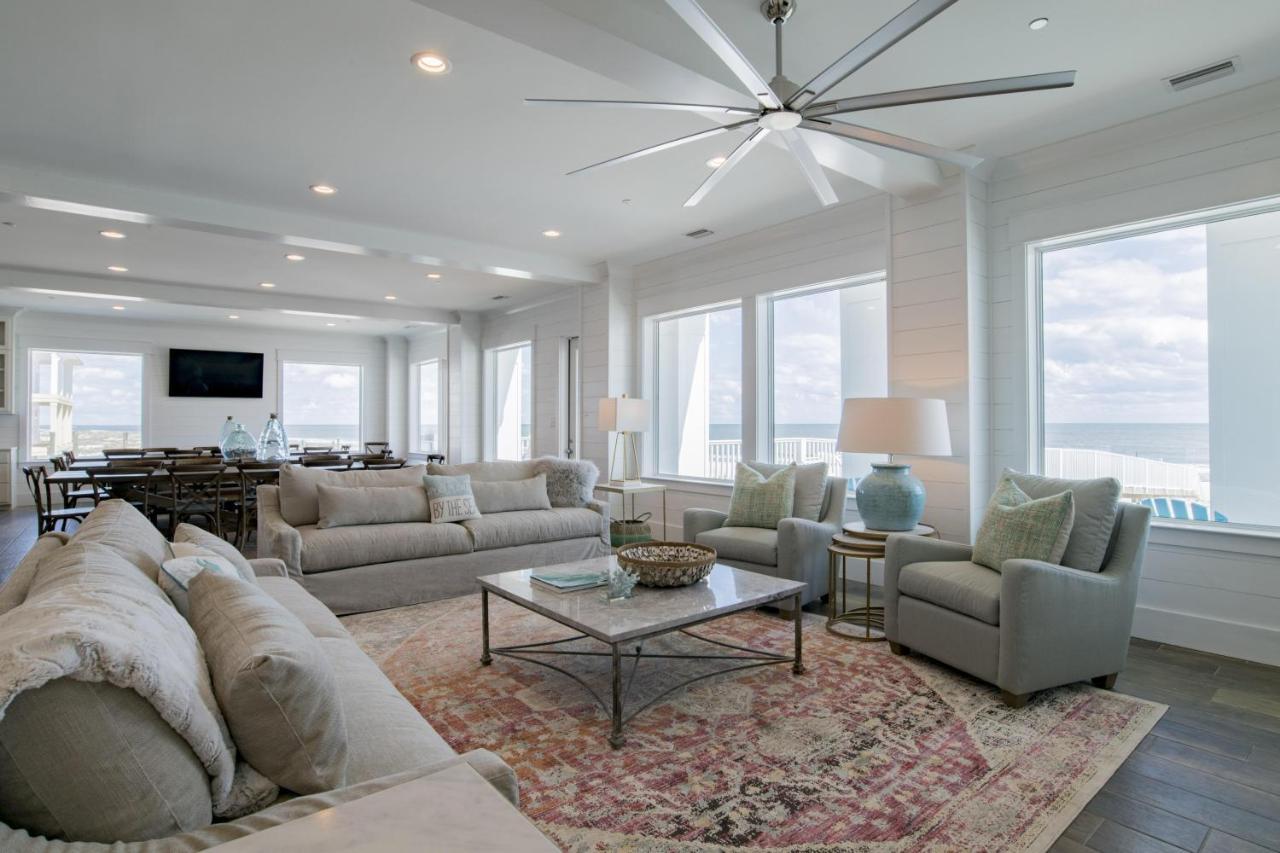 The Pearl Gulf Front W-Prvt Heated Pool, 12 Bdrm -12,5Bath Alvacationrentals Галф Шорс Екстериор снимка
